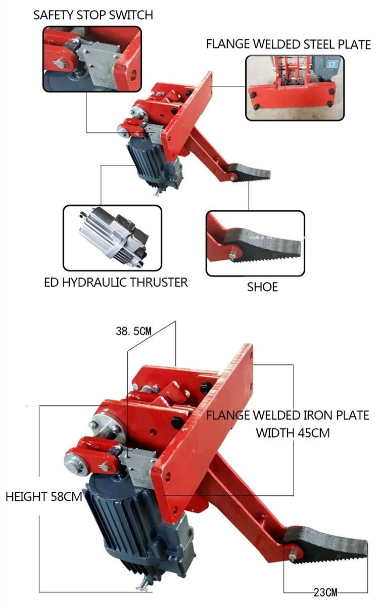 Windproof Hydraulic Thruster Brake
